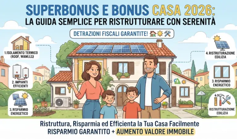 0926 Superbonus e Bonus Casa 2026- la guida semplice per ristrutturare con serenità