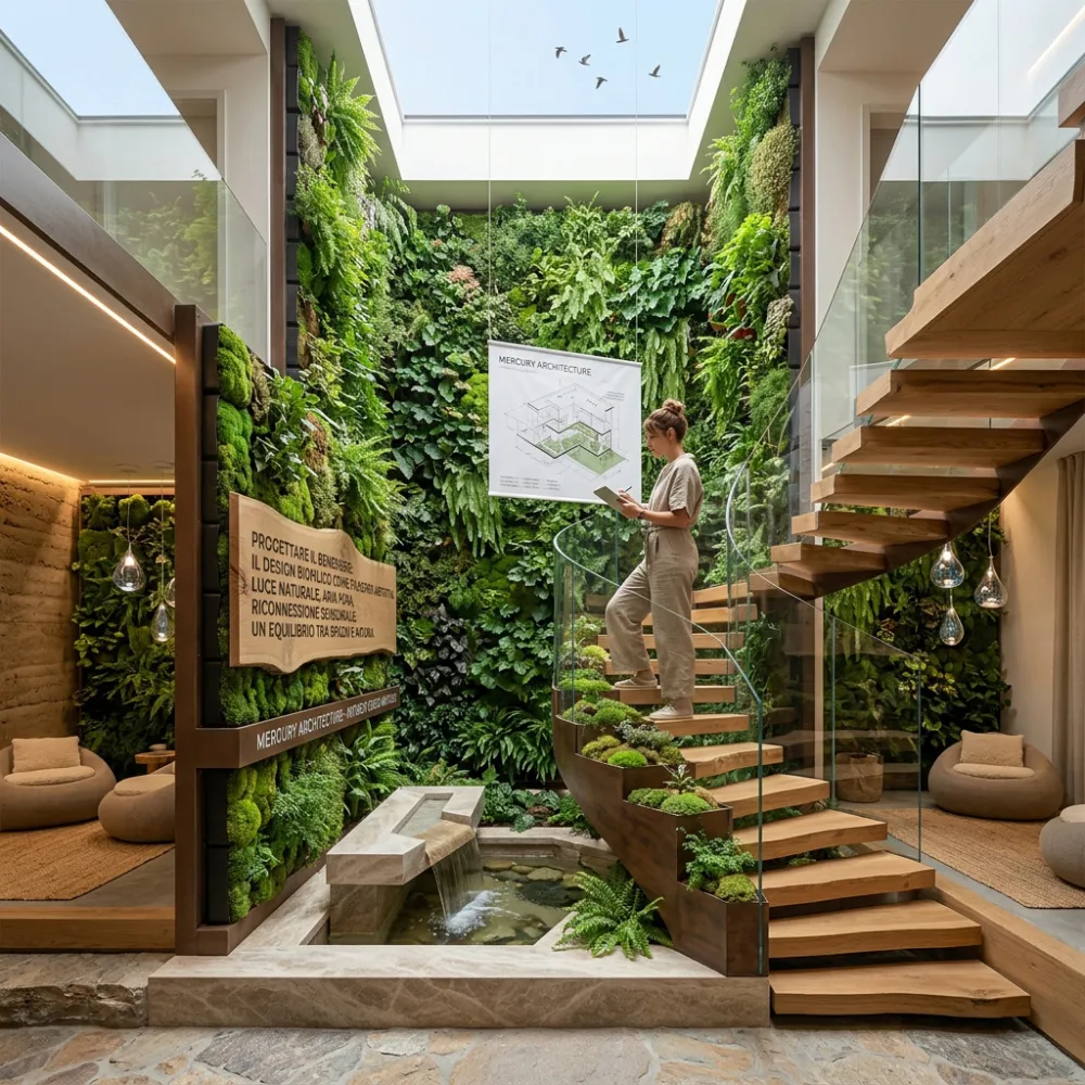 interior design biofilico